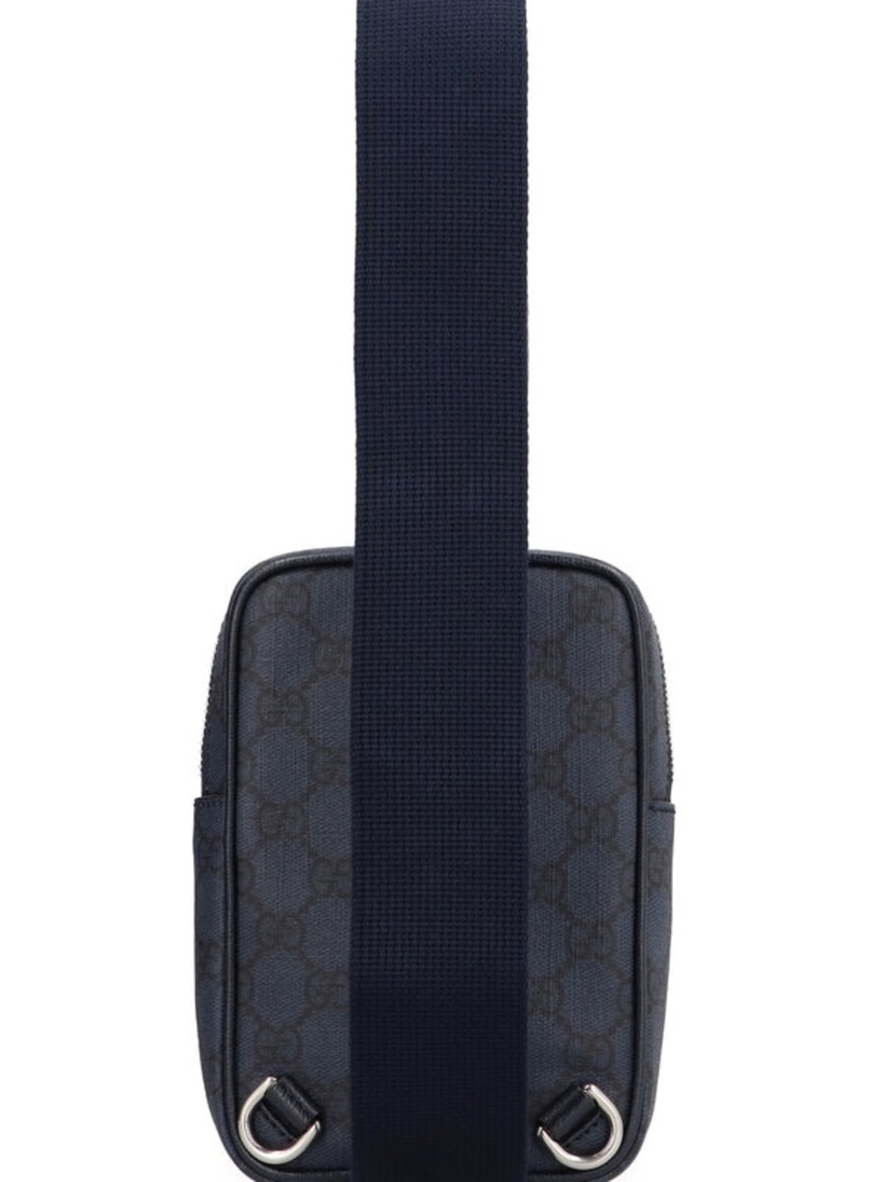 Authentic Gucci Ophidia GG Supreme Navy Crossbody / Sling Bag + Dust Bag - Picture 3 of 6